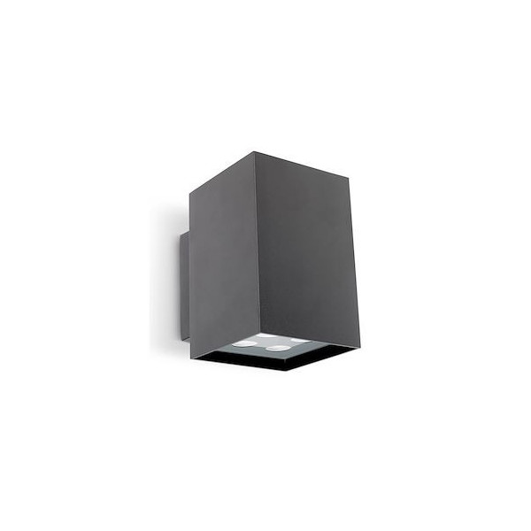 Applique led extérieur 17.4W 3000k gris urbain 1148 lumens 135x150 AFRODITA