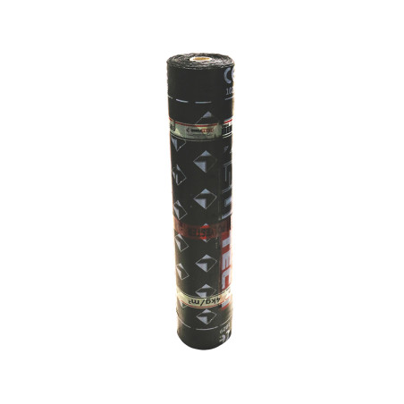 Membrane d’étanchéité 10mx1m en bitume SBS avec film en polyéthylène - Sanifer