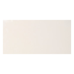 Carrelage sol PLAIN WHITE 30x60 cm finition brillante (glossy)