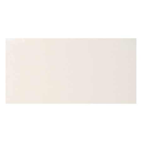 Carrelage sol PLAIN WHITE 30x60 cm finition brillante (glossy)|Sanifer