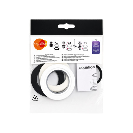Kit de 5 joints vidage chrome | Sanifer