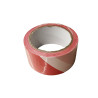 Ruban de signalisation rouge et blanc 100m|Sanifer