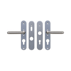 Ensemble linox 492/plaque 6327 clé cyl* | Sanifer