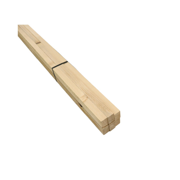 Lot de 6 tasseaux bruts 2000x38x24mm|Sanifer