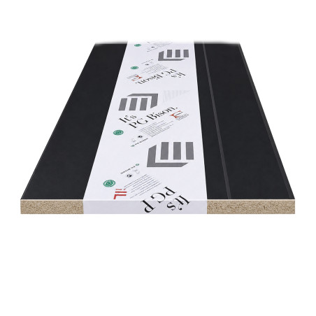 Plan de travail HPL noir 32X60cm| Sanifer