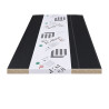 Plan de travail HPL noir 32X60cm| Sanifer
