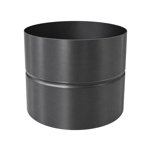 Adaptateur émaillé Poujoulat femelle/femelle Ø180 mm noir|Sanifer