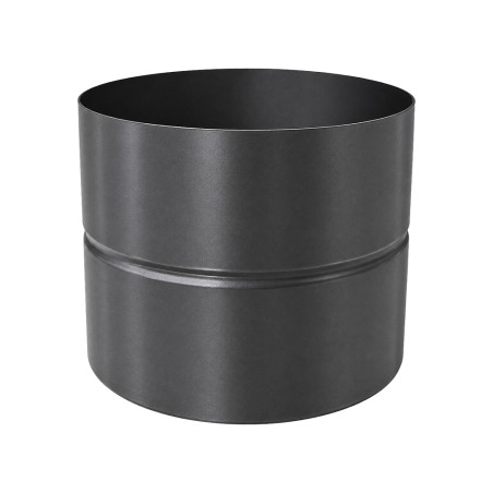 Adaptateur émaillé Poujoulat femelle/femelle Ø180 mm noir|Sanifer