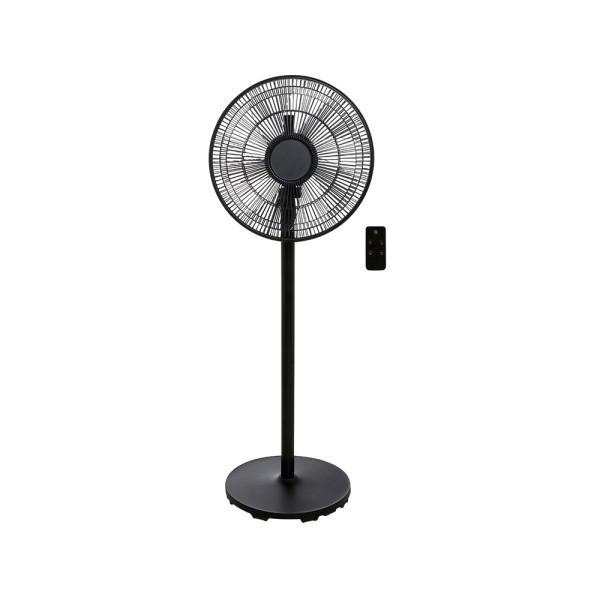 Ventilateur sur pied digital, Loft 40 cm, 50W Noir|Sanifer