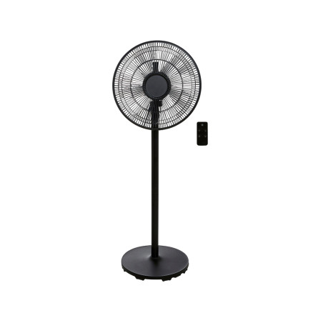 Ventilateur sur pied digital, Loft 40 cm, 50W Noir|Sanifer