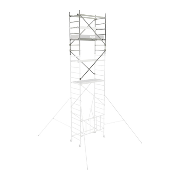 Echafaudage roulant en aluminium Speedy 4 NOMECLATURE|Sanifer