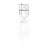 Echafaudage roulant en aluminium Speedy 4 NOMECLATURE|Sanifer