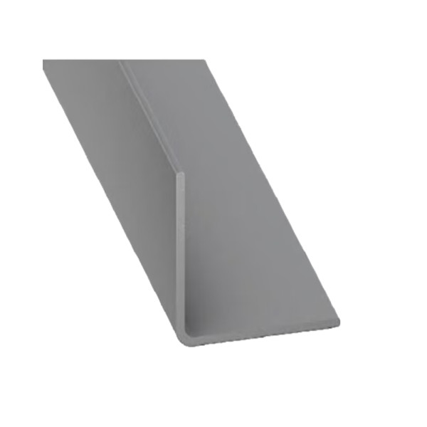 Cornière égale 25mm PVC gris 2M | Sanifer
