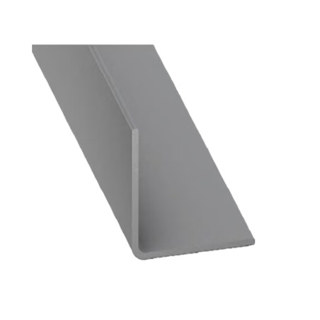 Cornière égale 25mm PVC gris 2M | Sanifer