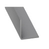 Cornière égale 25mm PVC gris 2M | Sanifer