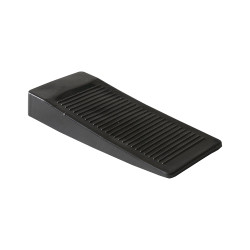 Cale porte 3.8X9.6cm noir|Sanifer