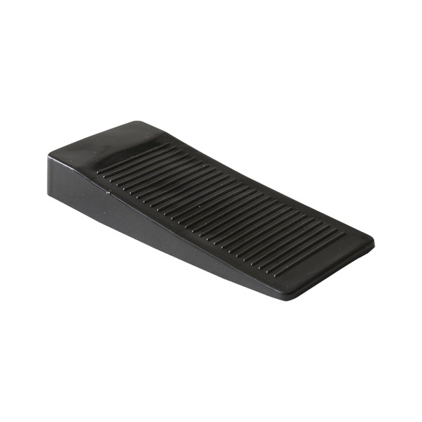 Cale porte 3.8X9.6cm noir|Sanifer