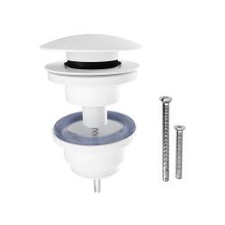 Bonde clic clac extensible blanc|Sanifer