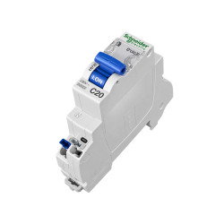Disjoncteur   DCLICXE 1P+N 20A 3KA C - 16727 | Sanifer