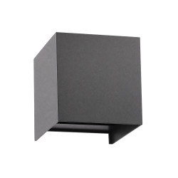 Lampe murale led noire VALMONTONE|Sanifer