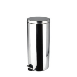 Poubelle à pédale 30L Selek inox