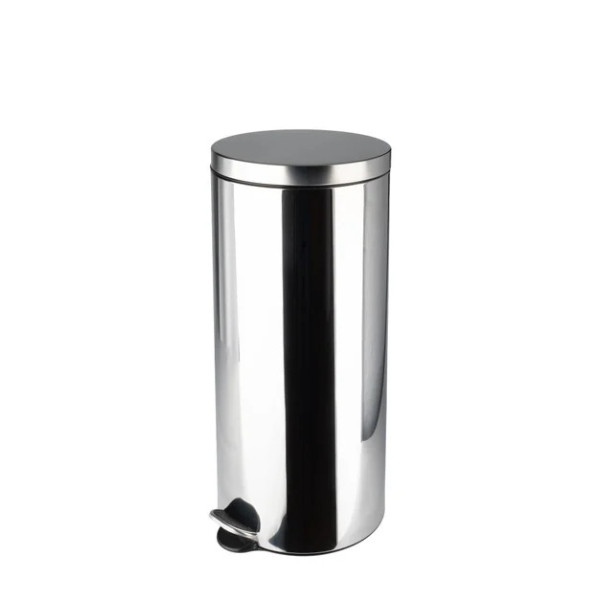 Poubelle à pédale 30L Selek inox