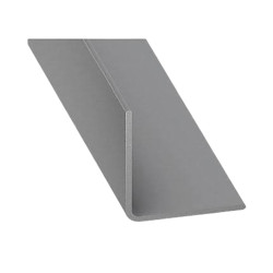 Cornière égale 20mm  PVC gris 2m|Sanifer