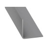 Cornière égale 20mm  PVC gris 2m|Sanifer