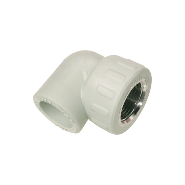 Coude PPR gris fileté femelle Diamètre 25mm 3/4|Sanifer