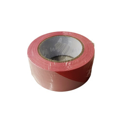 Ruban de signalisation rouge et blanc 200M|Sanifer
