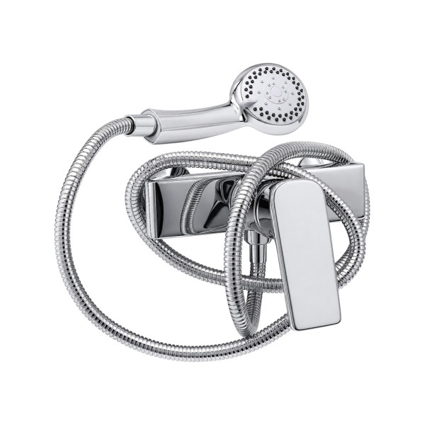Mélangeur de douche zinc ceramic tuyau flexible de 1.5m  et tête | Sanifer