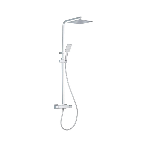 Colonne de douche thermostatique SENSEA Studio Chromé - Sanifer