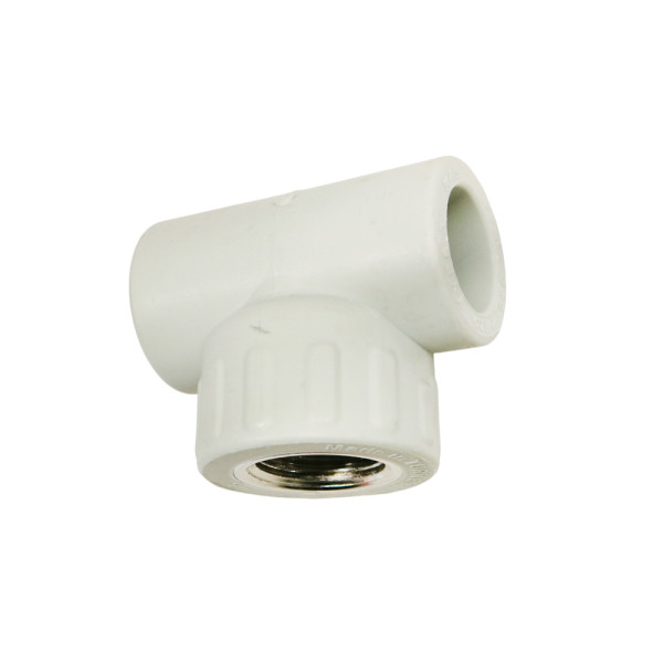 Té PPR gris fileté femelle Diamètre 20mm 1/2|Sanifer