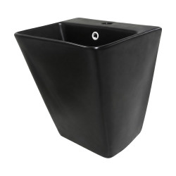 Lavabo suspendu noir ZL-4408|Sanifer
