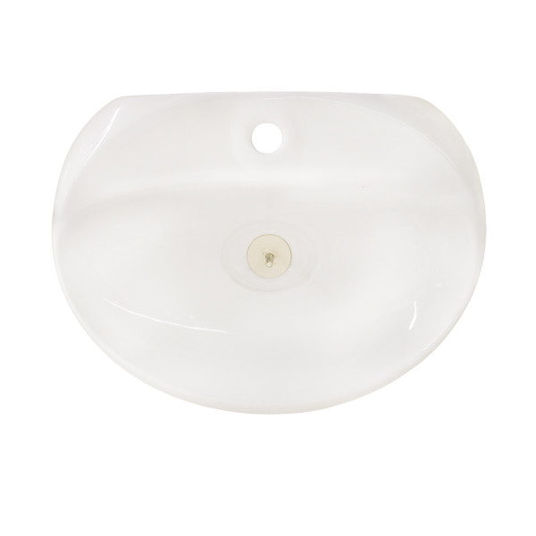 Lavabo cloud blanc brillant 55cm |Sanifer