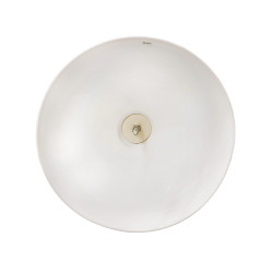 Vasque à poser variant blanc rond 36 cm|Sanifer