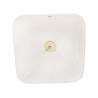Vasque à poser variant carré 36cm|Sanifer