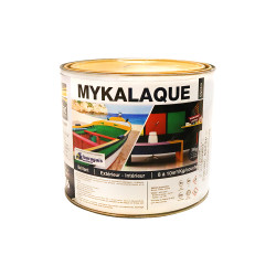 Peinture Myka laque ébène (équivalent gris ciment) 3 kg - Sanifer