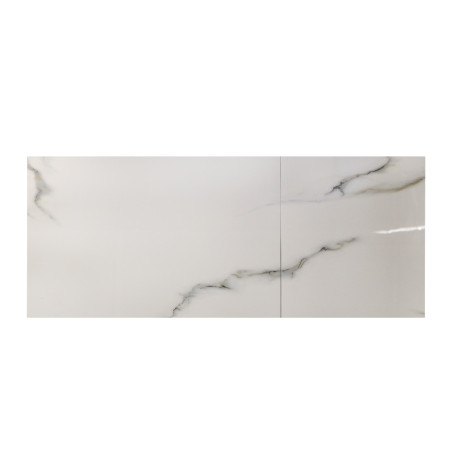 Carrelage sol 60x60cm FEATHER WHITE-A06GBHFR-WHE-GOXOP MUND |Sanifer