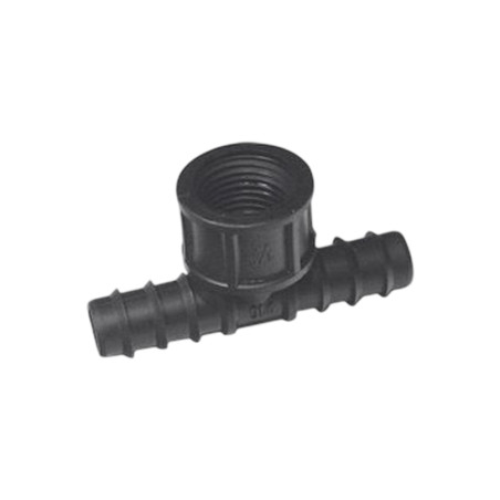 T à visser x2 femelle 3/4" D16mm     uc20 | Sanifer