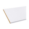 Tablette mélaminé 2500x600x18mm blanc 2 chants | Sanifer