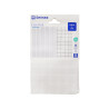 Rideau de douche 180 x 200 cm transparent Essential SENSEA |Sanifer