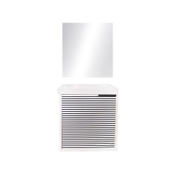 Meuble salle de bains blanc GEIT 40|Sanifer