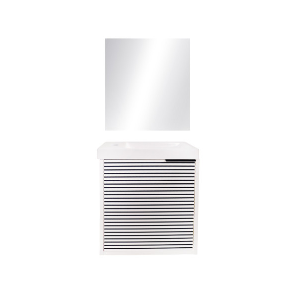 Meuble salle de bains blanc GEIT 40|Sanifer