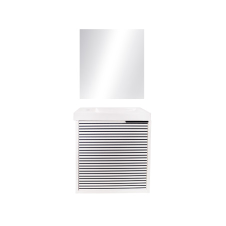Meuble salle de bains blanc GEIT 40|Sanifer