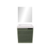 Meuble salle de bains GEIT 40 vert|Sanifer