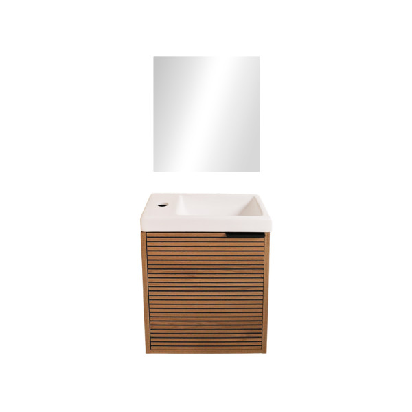 Meuble salle de bains GEIT 40 OAK  (3 élements)|Sanifer