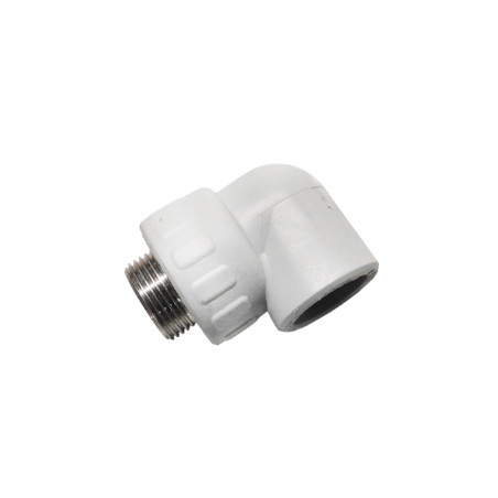 Coude PPR gris fileté mâle Ø32 mm – 1"|Sanifer