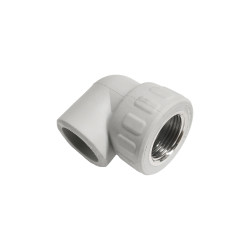 Coude PPR gris fileté femelle Diamètre 32MM-1''|Sanifer