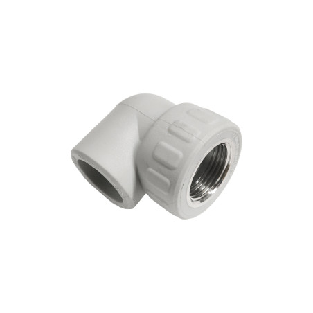 Coude PPR gris fileté femelle Diamètre 32MM-1''|Sanifer
